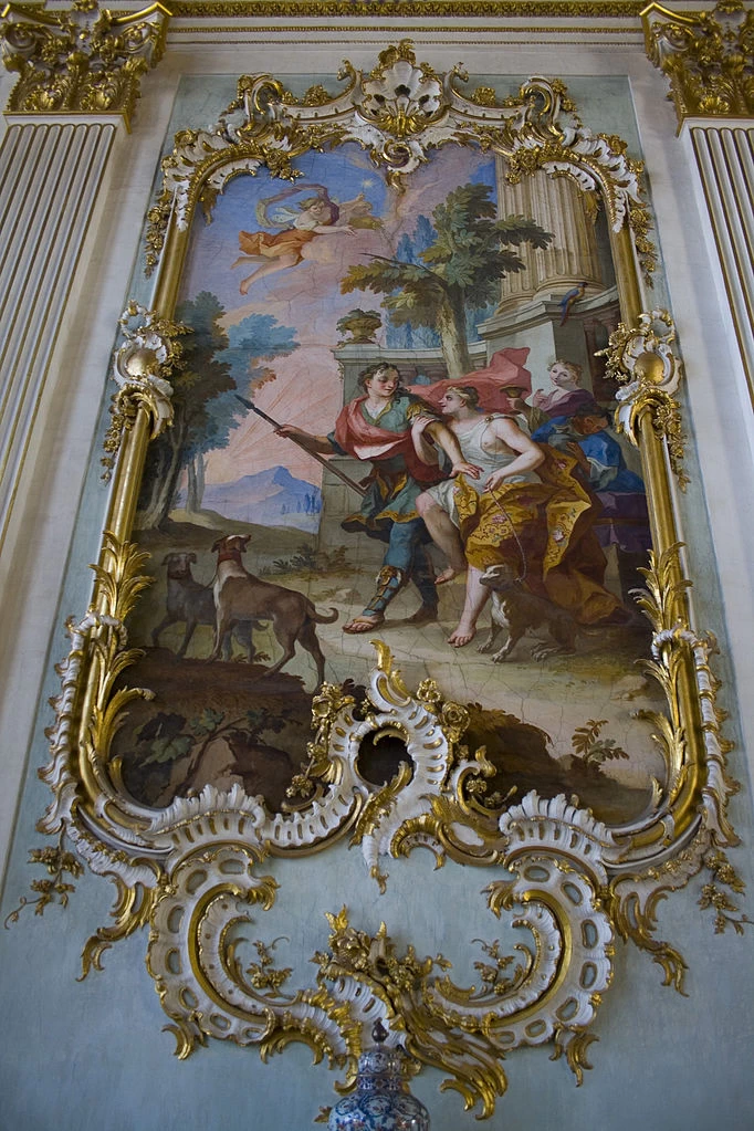 Sala della Pietra, Palazzo di Nymphenburg, Monaco di Baviera 1